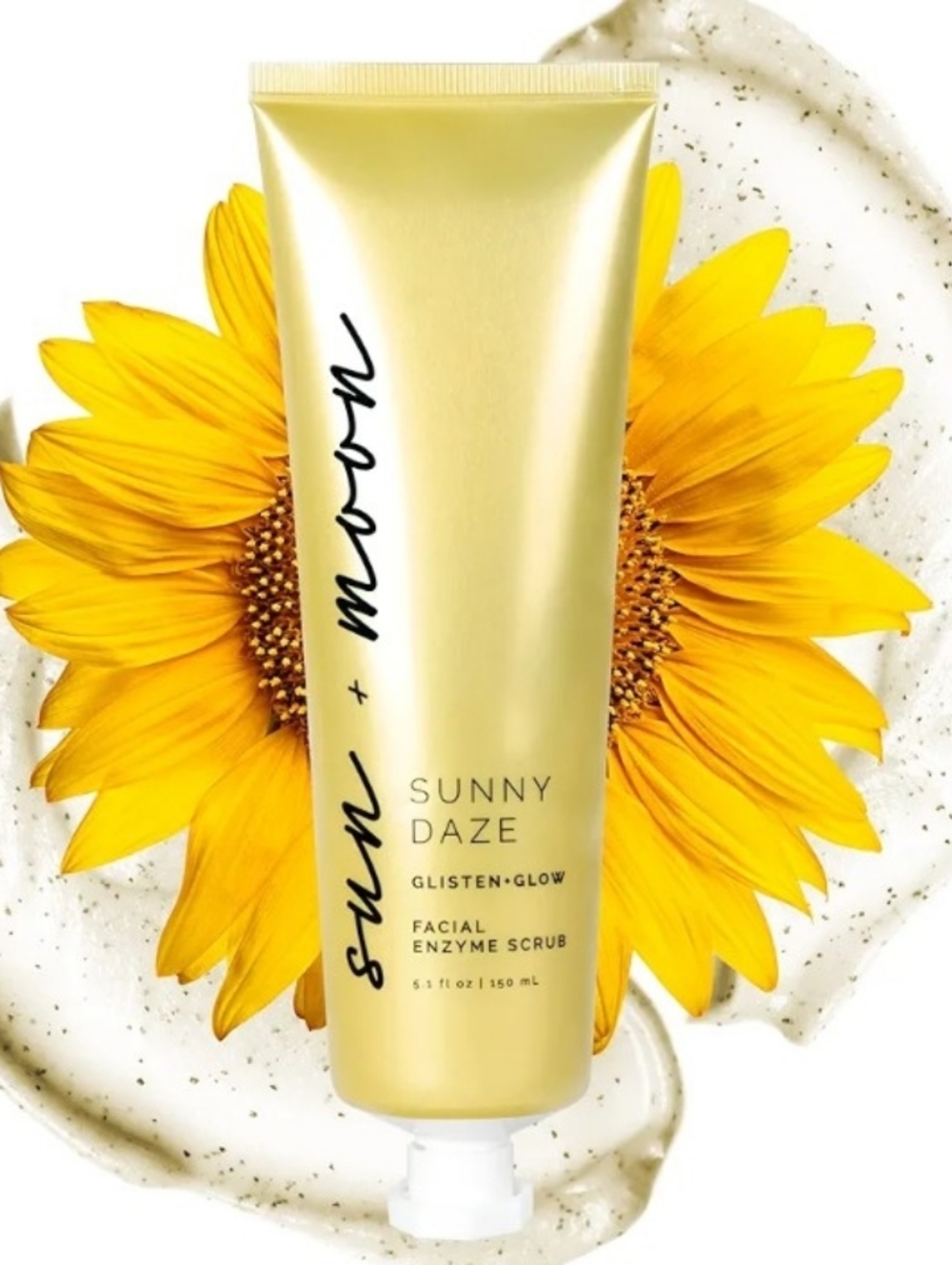 Sun + Moon Sunny Daze Glisten+Glow Facial Enzyme Scrub